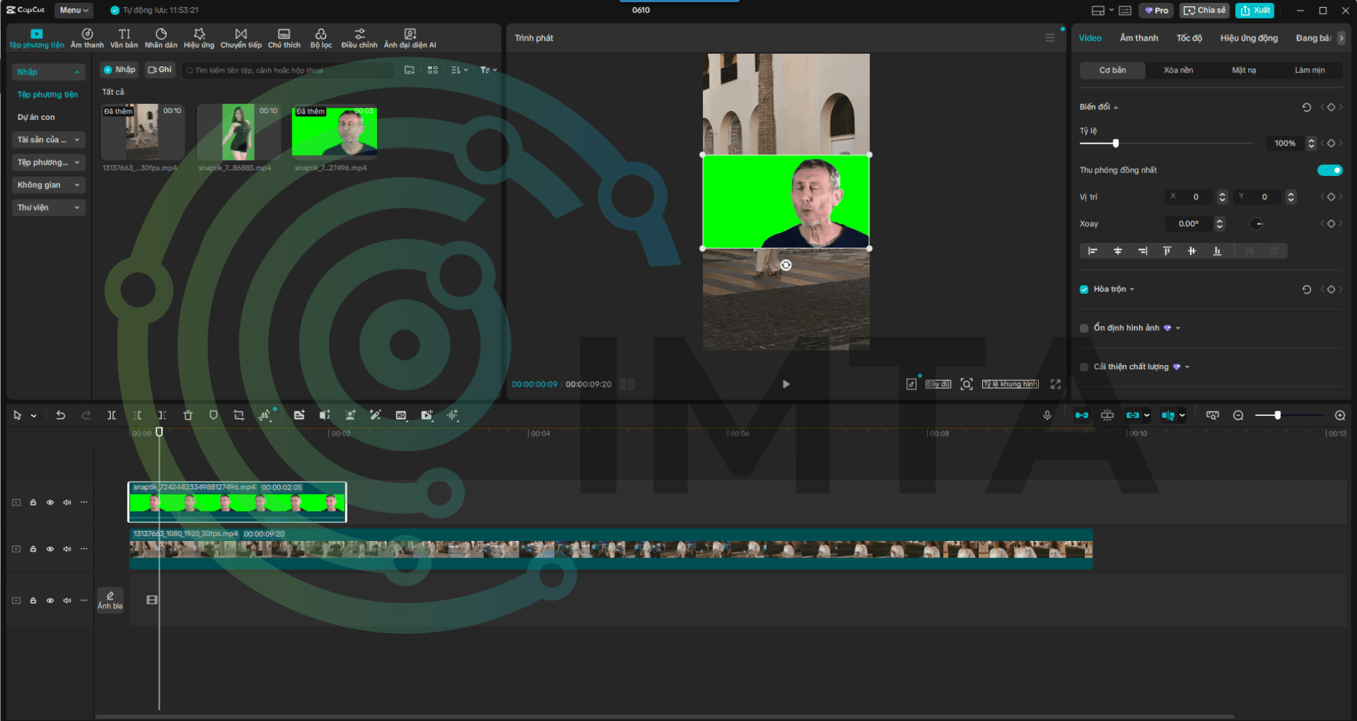 Tải video và media về để edit