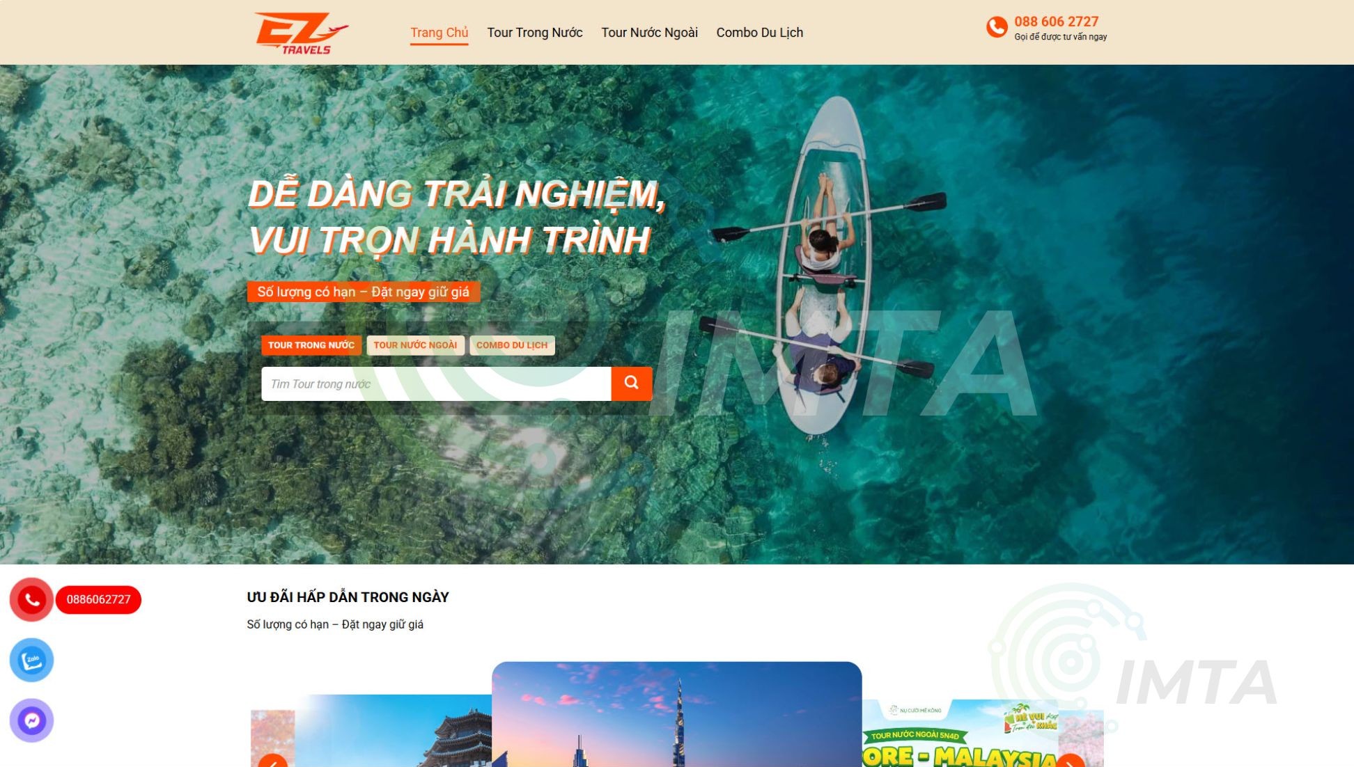 Website hoạt động 24/7 không nghỉ