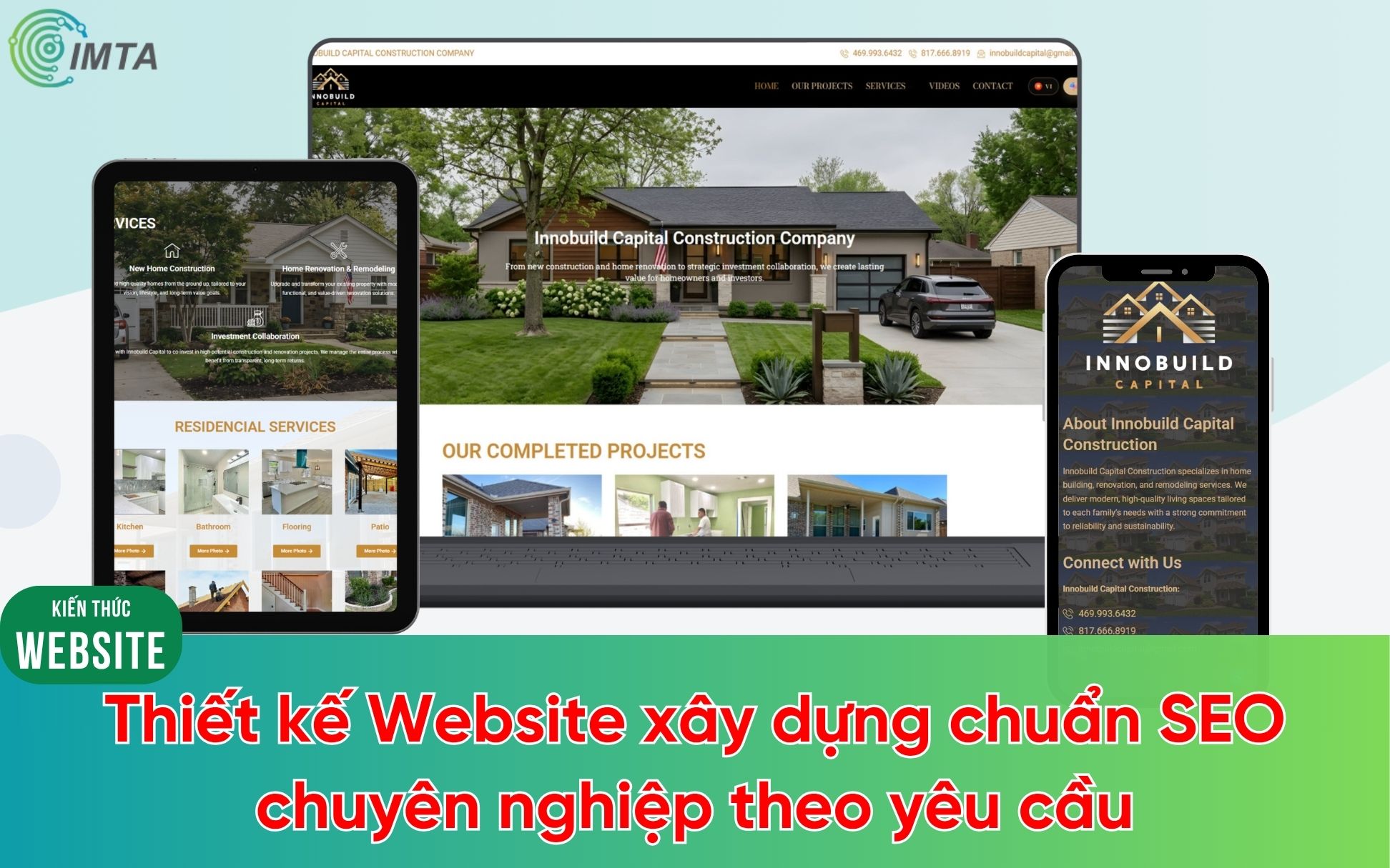 Thiết kế Website xây dựng chuẩn SEO chuyên nghiệp theo yêu cầu