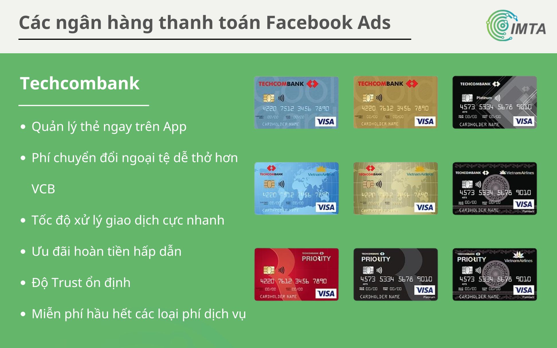 Ngân hàng Techcombank thanh toán quảng cáo Facebook Ads