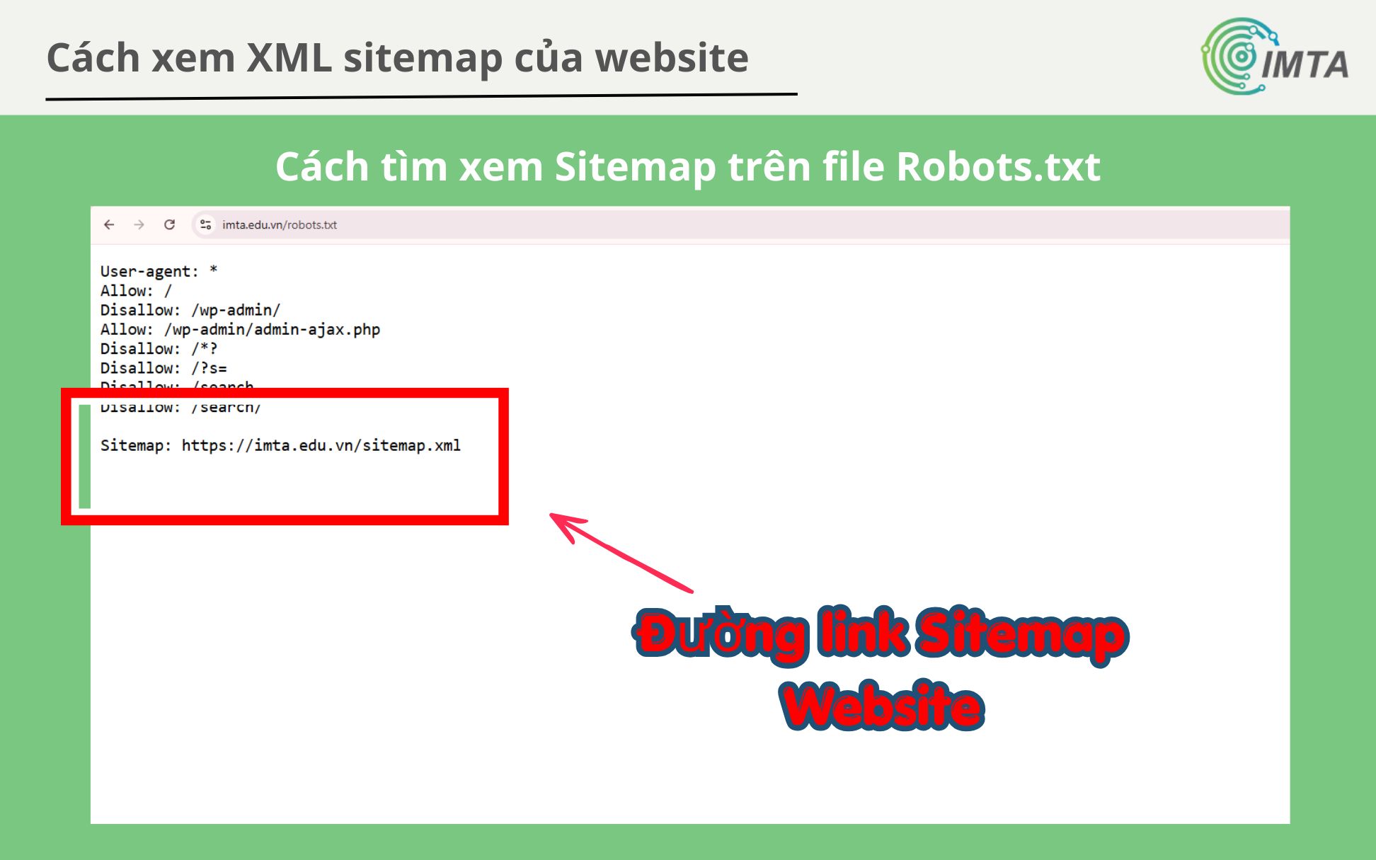 Cách tìm xem XML Sitemap trên file Robots.txt