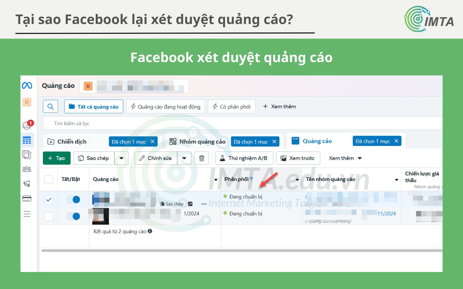 Facebook xét duyệt quảng cáo