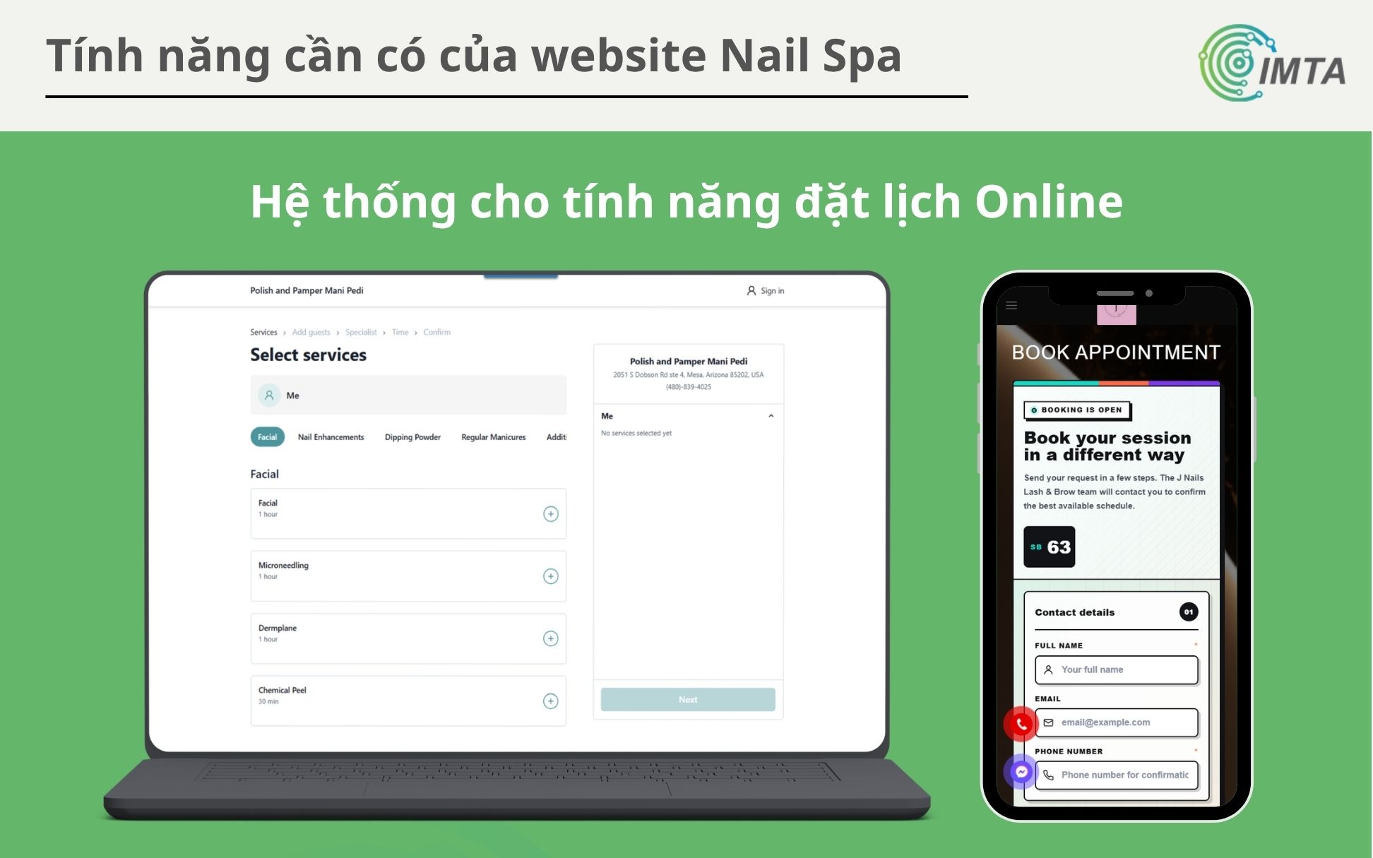 Hệ thống đặt lịch online tích hợp