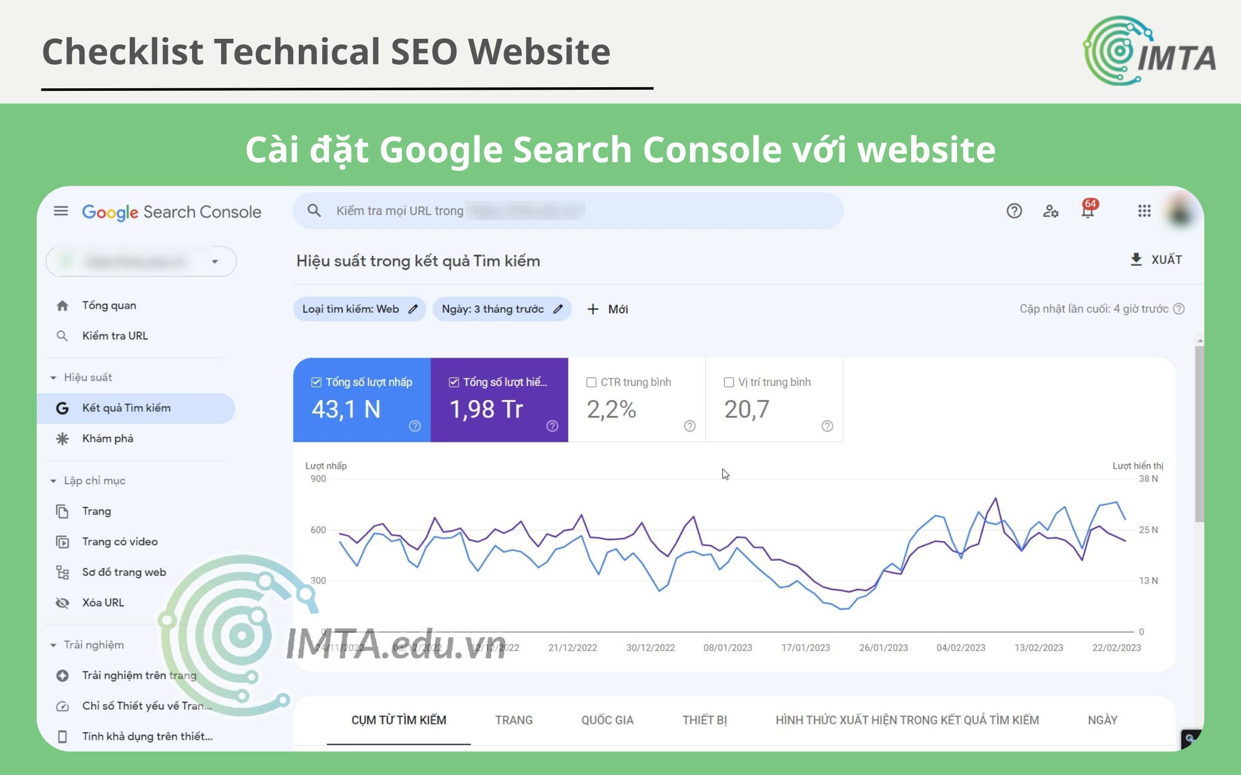 Cài đặt Google Search Console cho Website